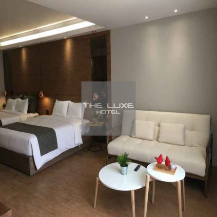 Phòng Tiêu Chuẩn Gia Đình bồn tắm và tầm nhìn